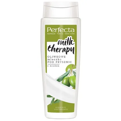 Perfecta Milk Therapy, Mleczko pod prysznic oliwkowe