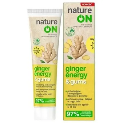 natureON Ginger Energy & Gums Toothpaste (Wegańska pasta do zębów)