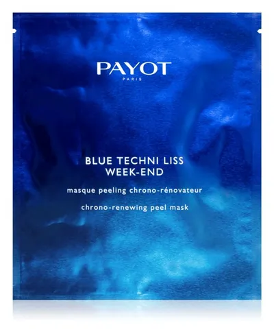 Payot Blue Techni Liss Week-End Chrono-renewing Peel Mask (Peelingowa maska rozjaśniająca)
