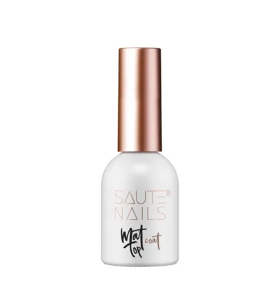 Saute Nails Matt Top Coat No Wipe (Top hybrydowy)
