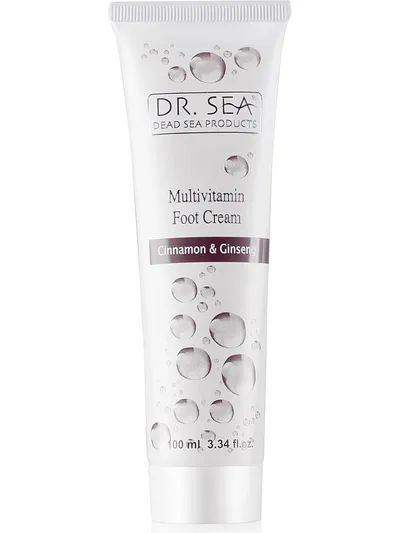 Dr. Sea Multivitamin Foot Cream Cinnamon & Ginseng (krem do stóp z cynamonem i żeń-szeniem)