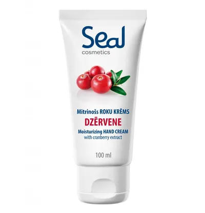 Seal Cosmetics Moisturizing Hand Cream with Cranberry Extract (Nawilżający krem do rąk `Żurawina`)
