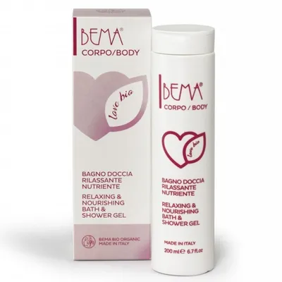 Bema Cosmetici Love Bio, Bagno Doccia Rilassante Nutriente [Relaxing & Nourishing Bath & Shower Gel] (Żel pod prysznic relaksujący i odżywczy)