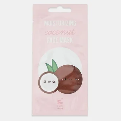 Sinsay Moisturizing  Coconut Face Mask (Maseczka do twarzy nawilżająca)