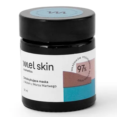 Mel Skin Cosmetics Detoksykująca maska z błotem z Morza Martwego