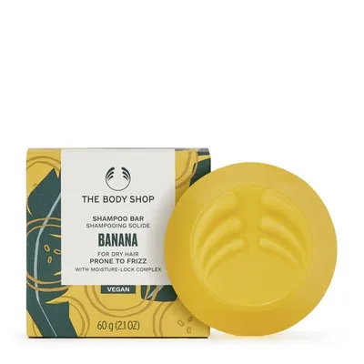 The Body Shop Banana Truly Nourishing Shampoo Bar (Odżywczy szampon w kostce Banan)