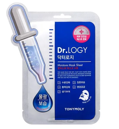 Tony Moly Dr. Logy, Moisture Mask Sheet (Nawilżająca maska w płacie)