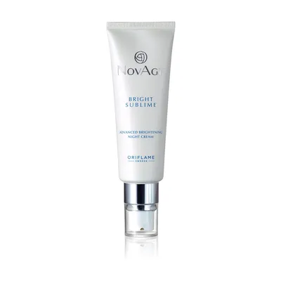 Oriflame NovAge, Bright Sublime Advanced Brightening Night Cream (Krem rozjaśniający na noc)