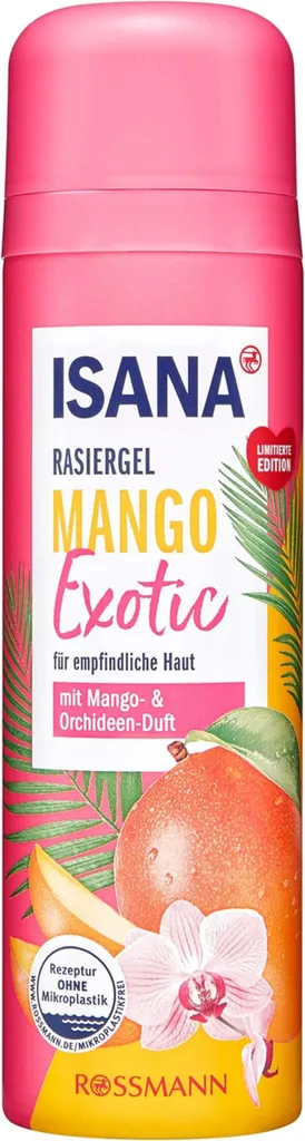 Isana Mango Exotic Rasiergel (Żel do golenia)