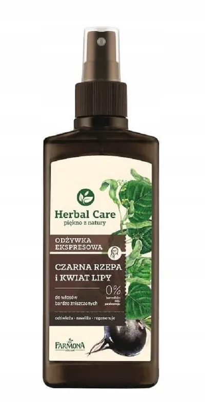Herbal Care Odżywka ekspresowa `Czarna rzepa i kwiat lipy`