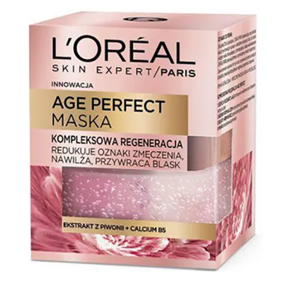L'Oreal Paris Skin Expert, Age Perfect, Maska do twarzy 'Kompleksowa regeneracja'