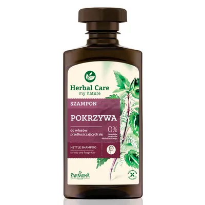 Herbal Care Szampon do włosów przetłuszczających się `Pokrzywa`