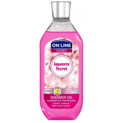 On Line Senses, Japanese Secret Shower Oil (Olejkowy żel pod prysznic)