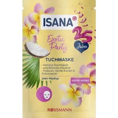 Isana Exotic Party, Tuchmaske (Maseczka w płachcie)