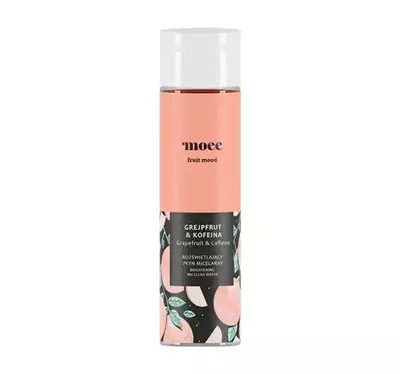 Moee Fruit Mood, Grapefruit & Caffeine Brightening Micellar Water (Rozświetlający płyn micelarny ` Grejpfrut & Kofeina`)