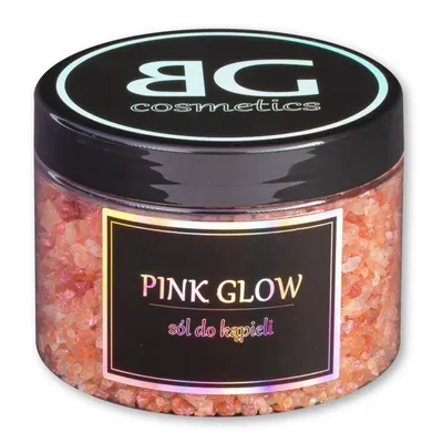 Body Glitter (BG) Cosmetics Sól do kąpieli `Pink Glow`