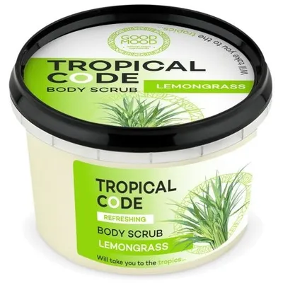 Good Mood Tropical Code Body Scrub Lemongrass (Peeling do ciała z trawą cytrynową)