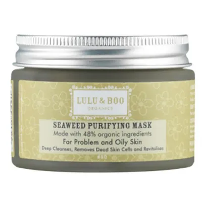 Lulu & Boo Organics Seaweed Purifying Mask (Oczyszczająca maseczka z wyciągiem z morszczynu pęcherzykowatego)