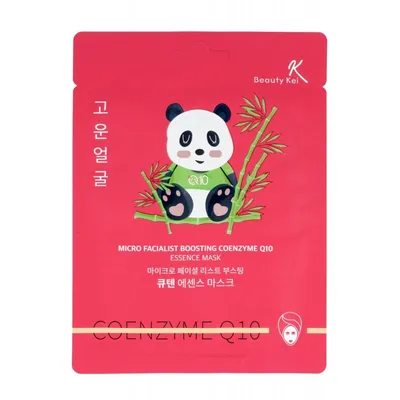 Beauty Kei Micro Facialist Boosting Coenzyme Q10 Essence Mask (Maseczka na płacie z koenzymem Q10)