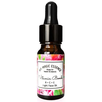 My Magic Essence Vitamin Bomb, Lekki lejek witaminowy do twarzy  A  + C + E