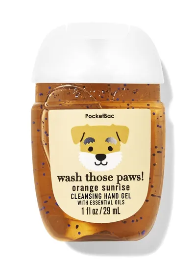 Bath & Body Works PocketBac, Wash Those Paws, Anti - Bacterial Hand Gel (Oczyszczający żel do rąk)