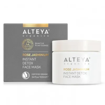 Alteya Organics Rose Jasminium, Instant Detox Face Mask (Naturalna maseczka detox `Róża i jaśmin`)