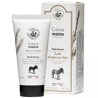 La Maison du Savon Creme Mains Hydratante Lait d' Anesse Bio (Krem do rąk `Ośle mleko`)