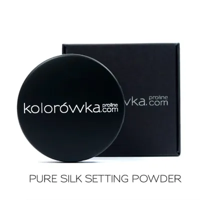 Kolorówka.com Proline, Pure Silk Setting Powder (Puder wykończeniowy o właściwościach nawilżających)