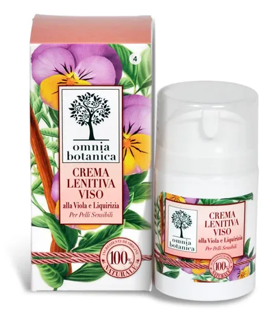 Omnia Botanica Crema Idratante Per Pelli Sensibili (Krem nawilżający do wrażliwej i suchej cery z bratkiem i lukrecją)