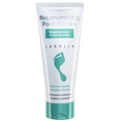 GlySkinCare Regenerating Foot Cream Lanolin (Regenerujący krem do stóp)