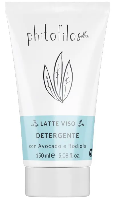 Phitofilos Late Viso Detergente con Avocado e Rodiola (Oczyszczające mleczko do twarzy)
