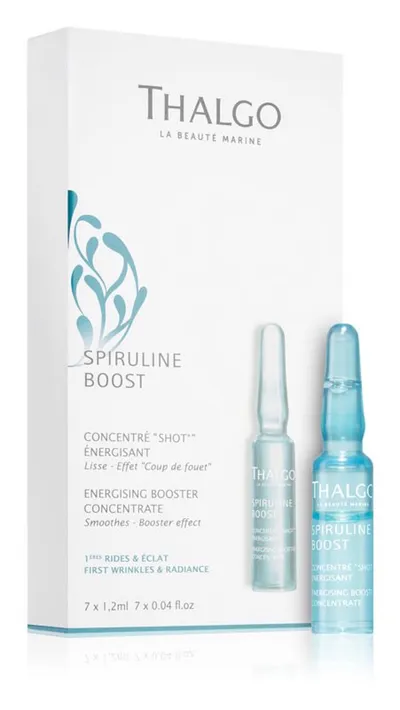 Thalgo Spiruline Boost, Energising Booster Concentrate (koncentrat przeciwzmarszczkowy z witaminą C)