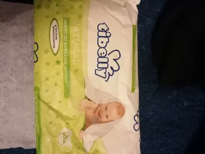 Tibelly Baby Natural, Chusteczki nawilżane