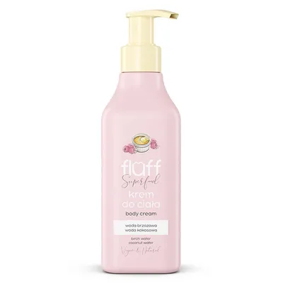 Fluff Superfood, Raspberry Burlee  Body Cream (Krem do ciała `Malinowe Burlee`)