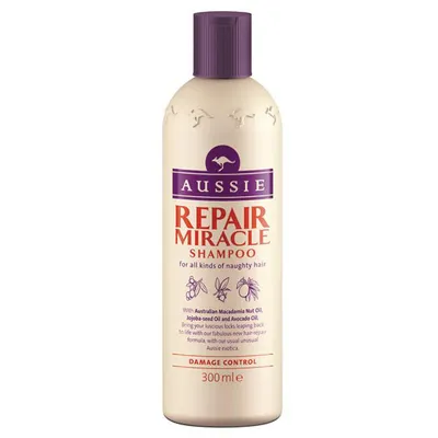 Aussie Damage Control, Repair Miracle Shampoo (Szampon do włosów suchych i zniszczonych)