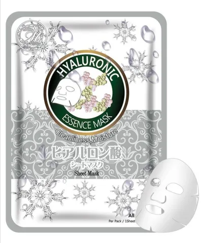 Mitomo Hyaluronic Facial Essence Mask (Maska  w płachcie)
