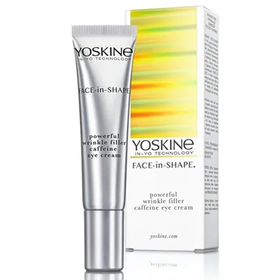 Yoskine Face-in-Shape,Powerful Wrinkle Filler Caffeine Eye Cream (Kofeinowy krem pod oczy i na powieki)