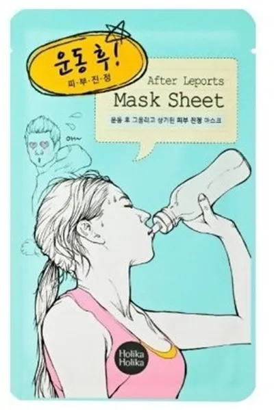 Holika Holika After Leports, Mask Sheet (Maseczka po treningu)