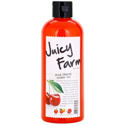 Missha Juicy Farm, Wild Cherry, Shower Gel (Żel pod prysznic)