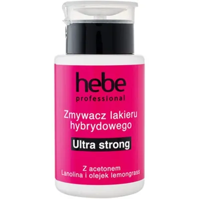 Hebe Professional, Zmywacz lakieru hybrydowego ultra strong