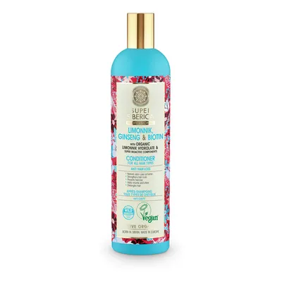 Natura Siberica Super Siberica Professional, Limonnik Ginseng & Biotin Anti Hair Loss Conditioner for All Hair Types (Odżywka przeciw wypadaniu włosów do wszystkich rodzajów włosów)