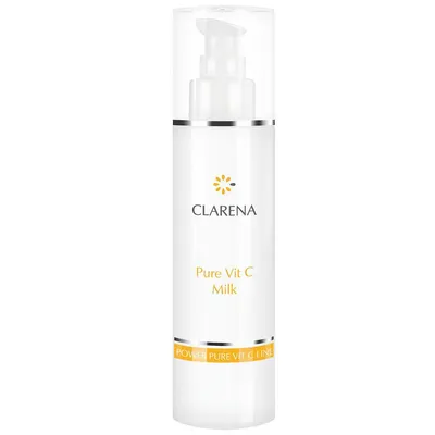 Clarena Power Pure C Line, Pure Vitamin C Milk (Mleczko do demakijażu z witaminą C)