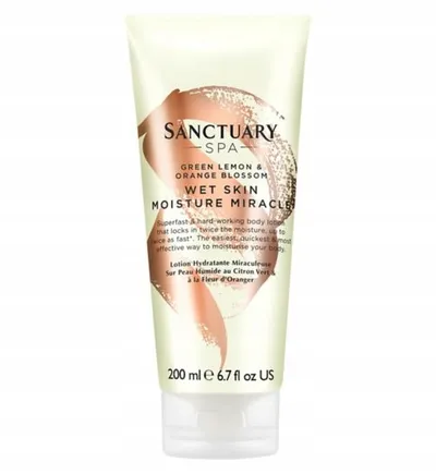 The Sanctuary Spa, Green Lemon & Orange Blossom, Wet Skin Moisture Miracle (Krem do ciała)
