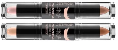Catrice Prime and Fine Contouring Duo Stick (Rozświetlacz i bronzer w sztyfcie)