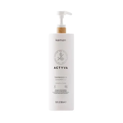 Kemon Actyva Benessere Shampoo (Aksamitny szampon do włosów i ciała)