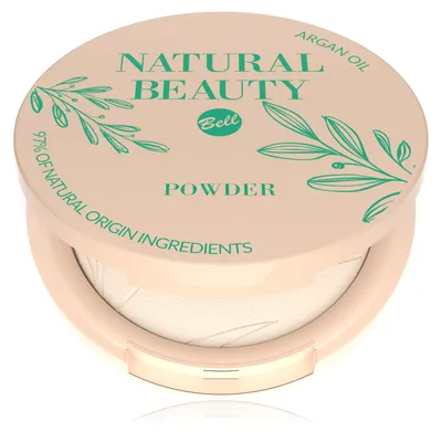 Bell Natural Beauty, Pressed Powder (Kryjący puder prasowany z olejem arganowym)