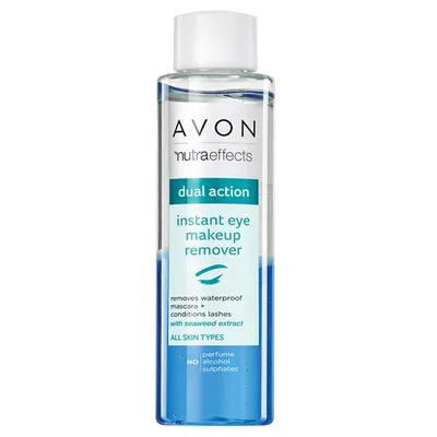 Avon True, Nutra Effects, Gentle Bi Phase Eye Makeup Remover [Dual Action Instant Eye Make-up Remover] (Dwufazowy płyn do demakijażu oczu)