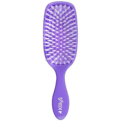 KillyS Hair Brush for Medium Porosity Hair Infused with Plum Seed Oil (Szczotka do włosów średnioporowatych wzbogacona olejem z pestek śliwki)