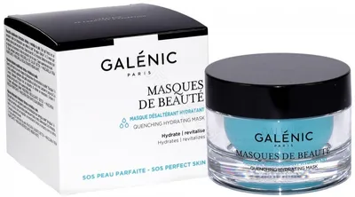 Galenic Masques de Beaute, Masque Desalterant Hydratant (Orzeźwiająca maska nawilżająca)