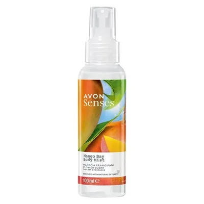 Avon Senses [Naturals], Mango Bay, Scented Spritz (Mgiełka do ciała `Mango`)